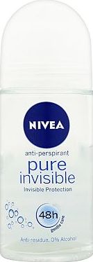 Nivea, 2041[^]10046455 Pure Deodorant Roll-on 50 ml 10046455