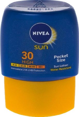 Nivea, 2102[^]0106788 Sun Pocket Pack Adult SPF30