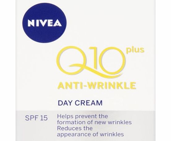 Nivea Visage Anti-Wrinkle Q10 Plus Day Cream (Packaging May Vary) - 50 ml