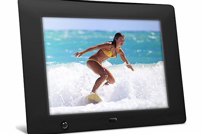 NIX 8 Inch Digital Photo Frame. Motion Sensor turns frame ON/OFF automatically when it senses you nearby. Hi-Res 800 x 600 pixels - X08D latest edition