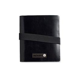 nixon Big Bill Trifold Leather Wallet - All Black