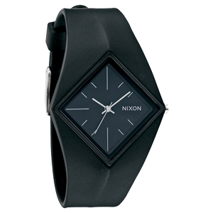 Ladies Nixon The Groove Watch. Black