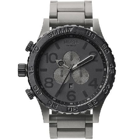 Nixon Mens Nixon 5130 Chrono Watch - Matte Blk/Matte