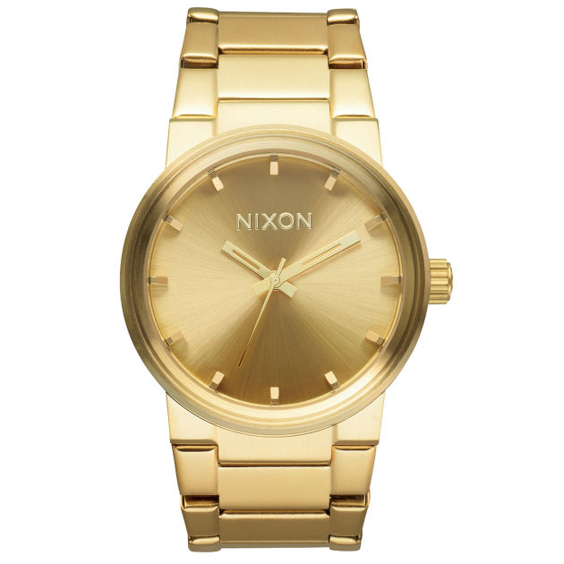 Nixon Mens Nixon Cannon Watch - All Gold