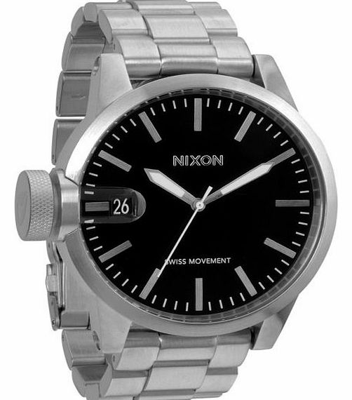 Nixon Mens Nixon Chronicle SS Watch - Black