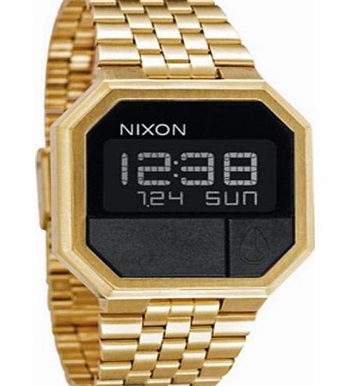 Nixon Mens Nixon Re-Run Watch - Gold Colour