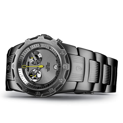 Mens Nixon Tide Rover Ti Watch - A007 Gunmetal
