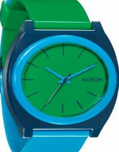 Nixon Mens Nixon Time Teller P Watch - Green/Blue/Navy
