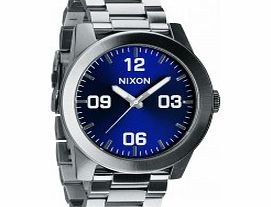 Nixon Mens The Corporal SS Blue Sunray Watch