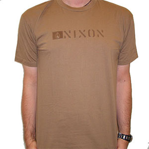 Nixon Stencil S/S Slim Khaki