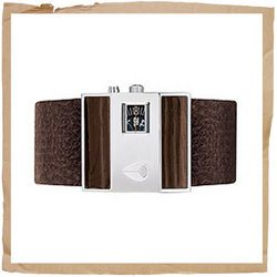 Nixon The Rotolog Leather Brown