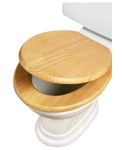 no 2 Piece Pine Toilet Seat