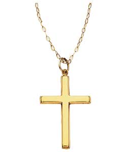 no 9ct Gold Cross Pendant