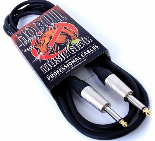 No Bull Music Gear Guitar Lead/Cable: 10ft / 3m Electric/Electro-Acoustic/Bass/Instrument   Lifetime Warranty