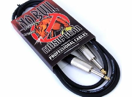 No Bull Music Gear Guitar Lead/Cable: Electric/Electro-Acoustic/Bass/Instrument   Lifetime Warranty