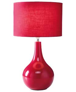 no Everyday Large Table Lamp - Claret