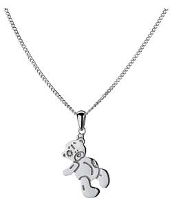 no Me to You Sterling Silver Bear Pendant