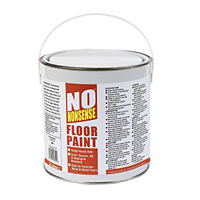 No Nonsense Floor Paint 2.5Ltr Red