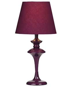 no Stacked Table Lamp - Blackcurrant