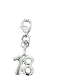 no Sterling Silver Eighteen Charm