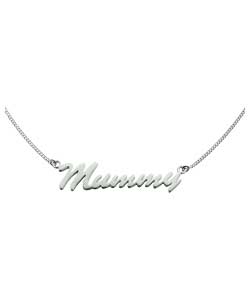 no Sterling Silver Mummy Necklet