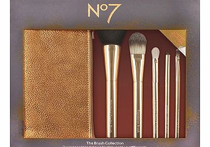 NO7 Brush Collection and Purse 10177819