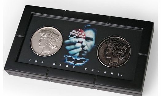 Noble Collection Batman Harvey Dent Two Face Coin Set