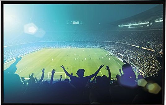 Nobo Electric Wall and Ceiling Home Theatre/Cinema Projection Screen with Remote Control 4:3 Screen Format White (1600x1200mm)