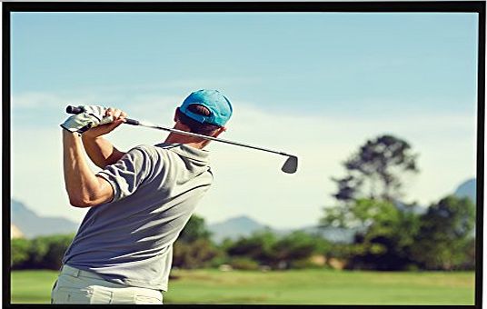 Nobo Projection screen Home Theatre/Office/Cinema Screen 4:3 Screen Format Matte White (1750x1325mm)