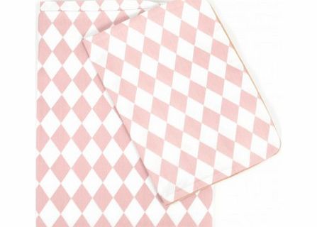 Nobodinoz Quilt cover - diamonds Pink `One size