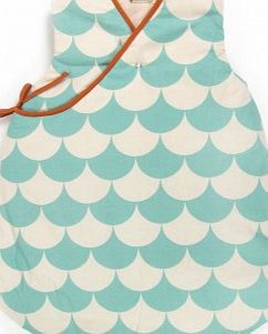 Nobodinoz Scales Baby Sleeping Bag Turquoise S,M