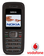 Nokia 1208 Vodafone SIMPLY PAY AS YOU TALK