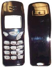 Nokia 3210 Black Chrome Fascia