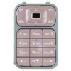 Nokia 7390 Replacement Keypad - Pink
