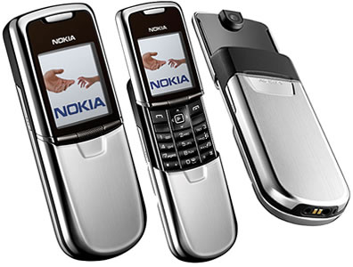 Nokia 8800 UNLOCKED SILVER