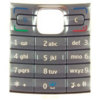 Nokia E50 Replacement Keypad - Latin Silver