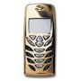 Gold-plated phone stones fascia
