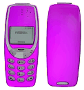 Nokia Ice Chrome Fascia Pink