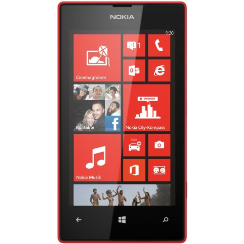 Lumia 520 UK Sim Free Smartphone - Red