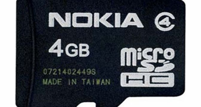 Nokia MU-41 MicroSDHC Card 4GB