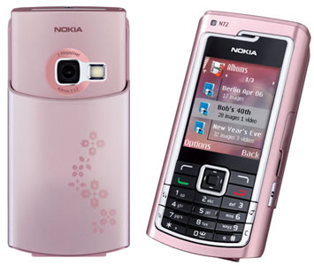 Nokia N72 UNLOCKED PINK