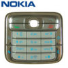 Nokia N73 Replacement Keypad - Silver / Grey