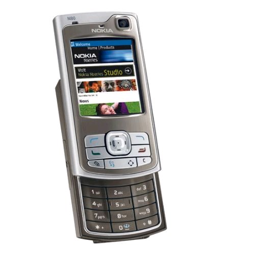 Nokia N80 (I.E) SILVER UNLOCKED