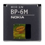 Original Nokia BP-6M Li-Polymer battery 1100 mAh suitable for Nokia N73
