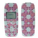 Nokia Patterned Fascia Pink Rose Petal