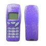 Nokia Purple with silver mesh fascia