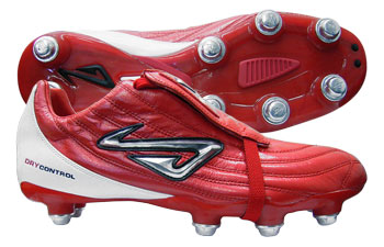 Nomis Football Boots  Spark SG Football Boots Red/White