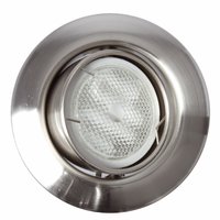 Non-Branded Adjustable Brushed Chrome Low Energy Downlight