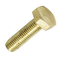 Brass Set Screw M8 andtimes; 20mm Pack of 10