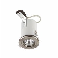 Non-Branded Cast GU10 Fire-rated Downlight Brushed Chrome